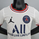 Kit Infantil PSG Fourth 22/23 Jordan - Branco - Vilas Store