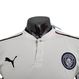 Camisa Polo Manchester City Branca - Masculina - Vilas Store