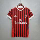 Camisa Milan Retrô 2011/2012 Vermelha e Preta - Adidas - Vilas Store