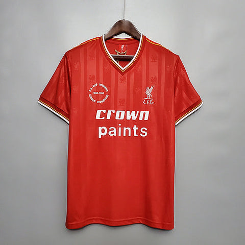 Camisa Liverpool Retrô 1985/1986 Vermelha - Vilas Store