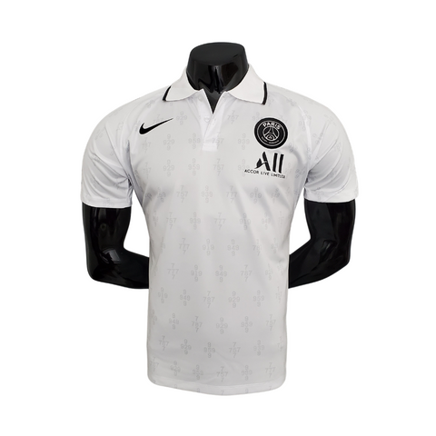 Camisa Polo PSG Branca - Masculina - Vilas Store