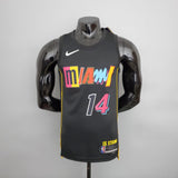 Regata Miami Heat Masculina - Preta - Vilas Store