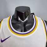 Camisa Basquete NBA Regata Los Angeles Lakers Masculina - Branca - Vilas Store