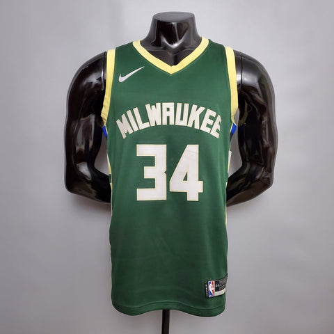 Regata Milwaukee Bucks Masculina - Verde - Vilas Store