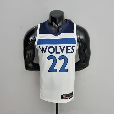 Camisa Basquete NBA Regata Minnesota Timberwolves Masculina - Branca - Vilas Store