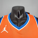 Camisa Basquete NBA Regata Oklahoma City Thunder Masculina - Laranja - Vilas Store