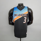 Camisa Basquete NBA Regata Oklahoma City Thunder Masculina - Preta - Vilas Store