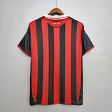 Camisa Milan Retrô 09/10 - Adidas - Vermelha e Preta - Vilas Store